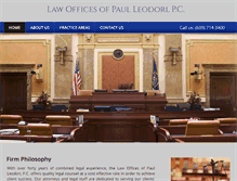 Tablet Screenshot of leodori.com